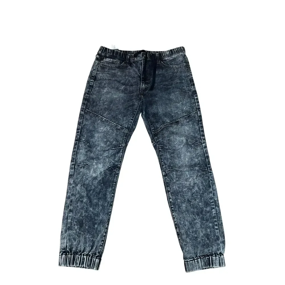 Denizen Levi’s Crop Denim Lab Stone Wash Jogger Jeans Size 36 waist